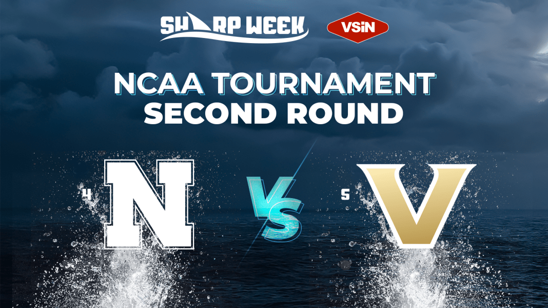 Nebraska vs. Vanderbilt in second round of 2026 NCAA Tournament. March Madness.