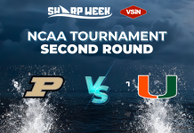 Purdue vs. Miami Prediction: NCAA Tournament West Region No. 2 vs. No. 7 March Madness Preview Purdue vs. Miami in second round of 2026 NCAA Tournament. March Madness.