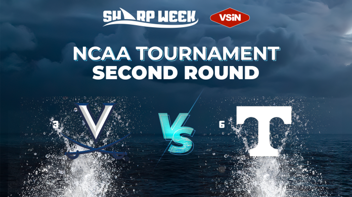 Virginia vs. Tennessee in second round of 2026 NCAA tournament. March Madness.