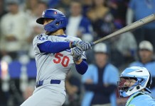 MLB Picks Today: Greg Peterson Best Bets Monday, April 13 Dodgers star Mookie Betts swings against the Blue Jays during the 2025 World Series.