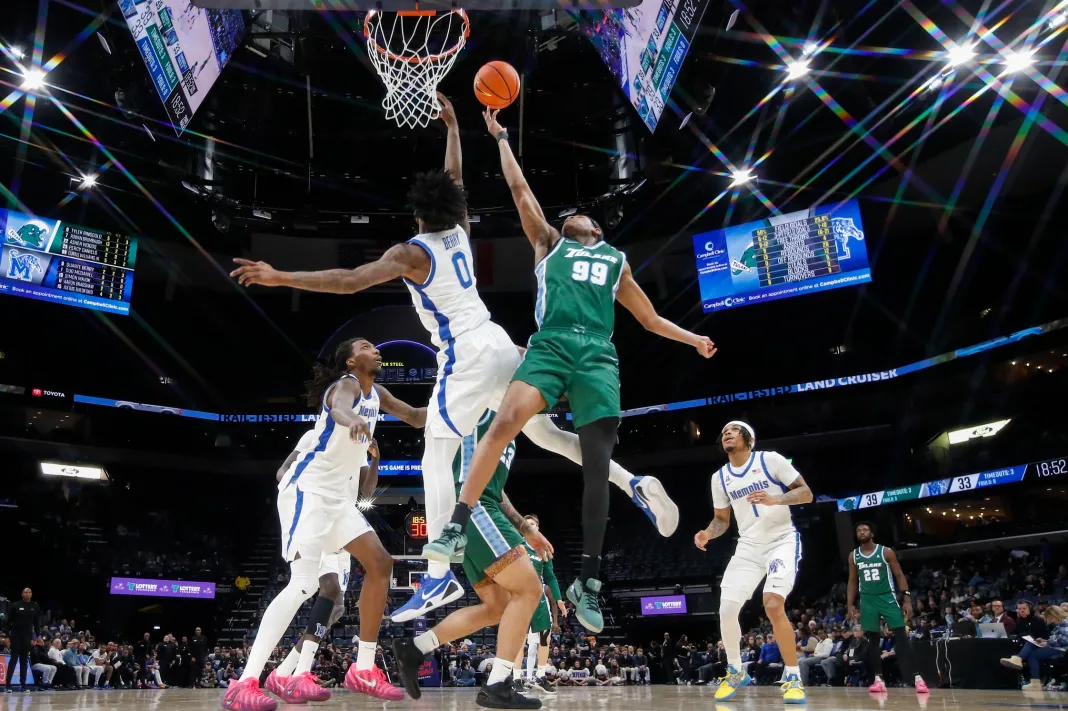 NCAA Basketball: Tulane at Memphis Curtis Williams, Tulane, college basketball