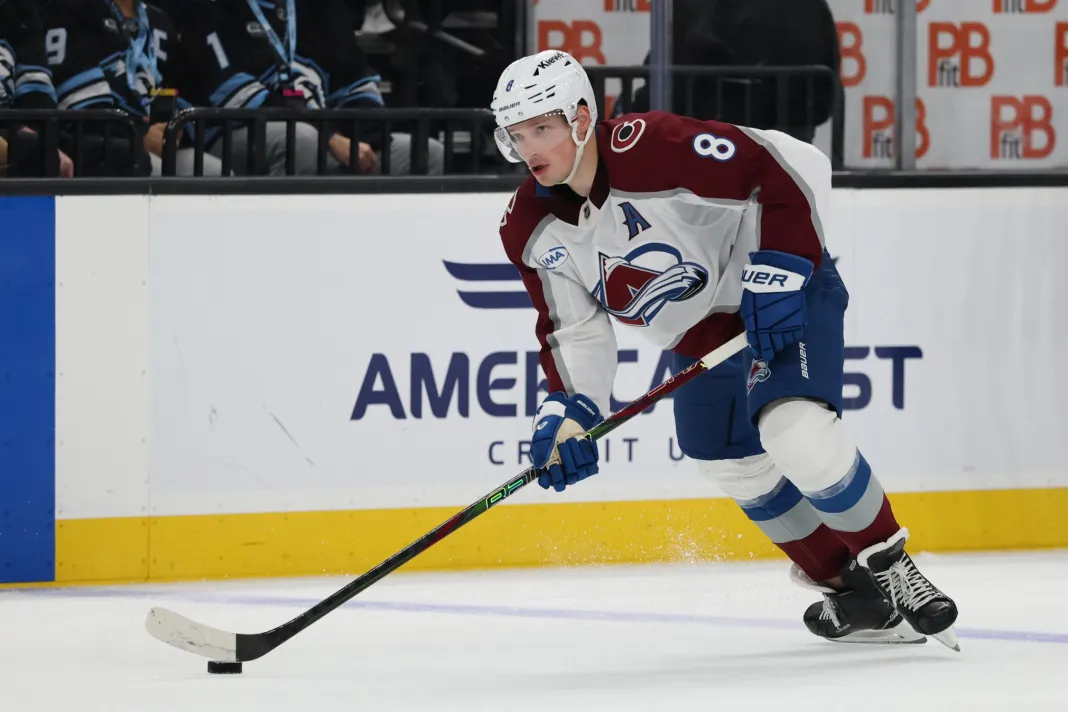 NHL: Colorado Avalanche at Utah Mammoth Cale Makar, Colorado Avalanche, NHL