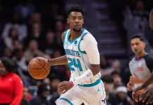 NBA Player Prop Picks Today: Top Prop Bets for Friday, March 6 Hornets wing Brandon Miller dribbles against the Trail Blazers during the 2025-26 NBA season.