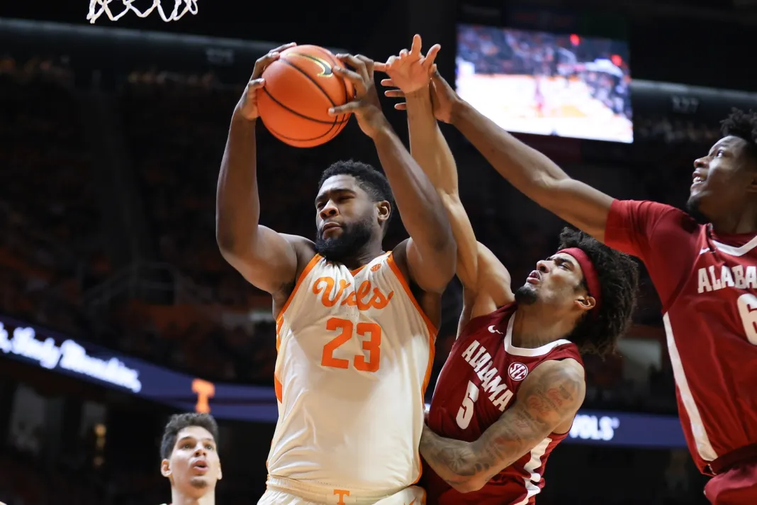NCAA Basketball: Alabama at Tennessee Alabama men's basketball team