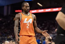 NBA Picks & Predictions Today (March 6): Best Bets on Sides & Totals Clippers star Kawhi Leonard walks to the bench against the Warriors during the 2025-26 NBA season.