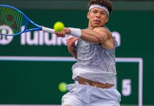 Indian Wells Predictions: BNP Paribas Open tennis best bets for Sunday, March 8 Ben Shelton hits a forehand against Reilly Opelka at the 2026 BNP Paribas Open in Indian Wells.
