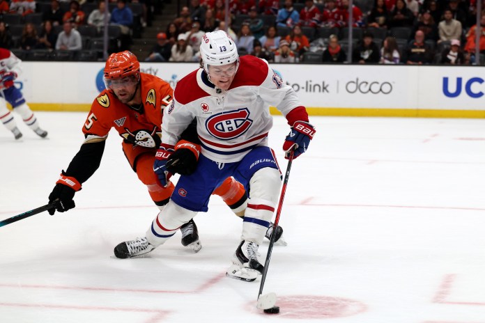 Cole Caufield Montreal Canadiens right wing