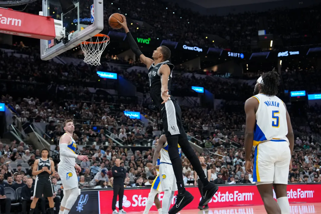 NBA: Indiana Pacers at San Antonio Spurs Victor Wembanyama, San Antonio Spurs, NBA