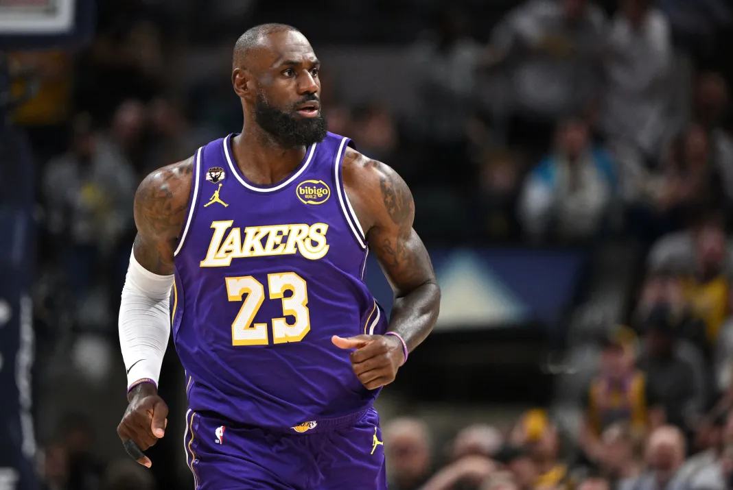 NBA: Los Angeles Lakers at Indiana Pacers Lebron James, Los Angeles Lakers, NBA
