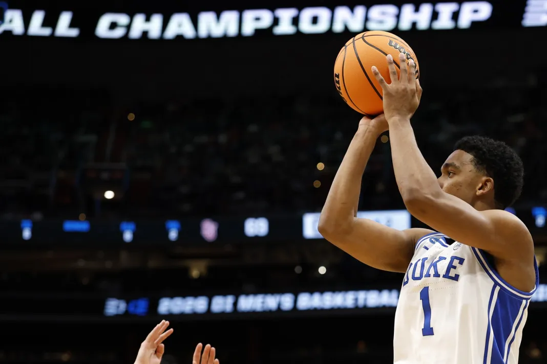 NCAA Basketball: NCAA Tournament Sweet Sixteen-East Regional-St. Johns at Duke Caleb Foster, Duke, college basketballl