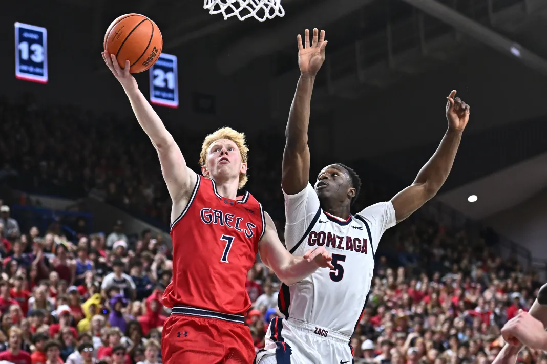 NCAA Basketball: St. Mary's at Gonzaga