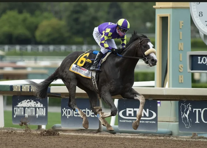 Horse Racing: Santa Anita Santa Anita Derby, horse racing