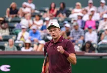 Tennis Best Bets Today: Mutua Madrid Open picks for Wednesday, April 22 Jenson Brooksby reacts to a point against Frances Tiafoe at the 2026 BNP Paribas Open in Indian Wells.