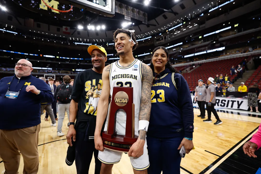 NCAA Basketball: NCAA Tournament Elite Eight-Midwest Regional-Tennessee at Michigan Michigan basketball