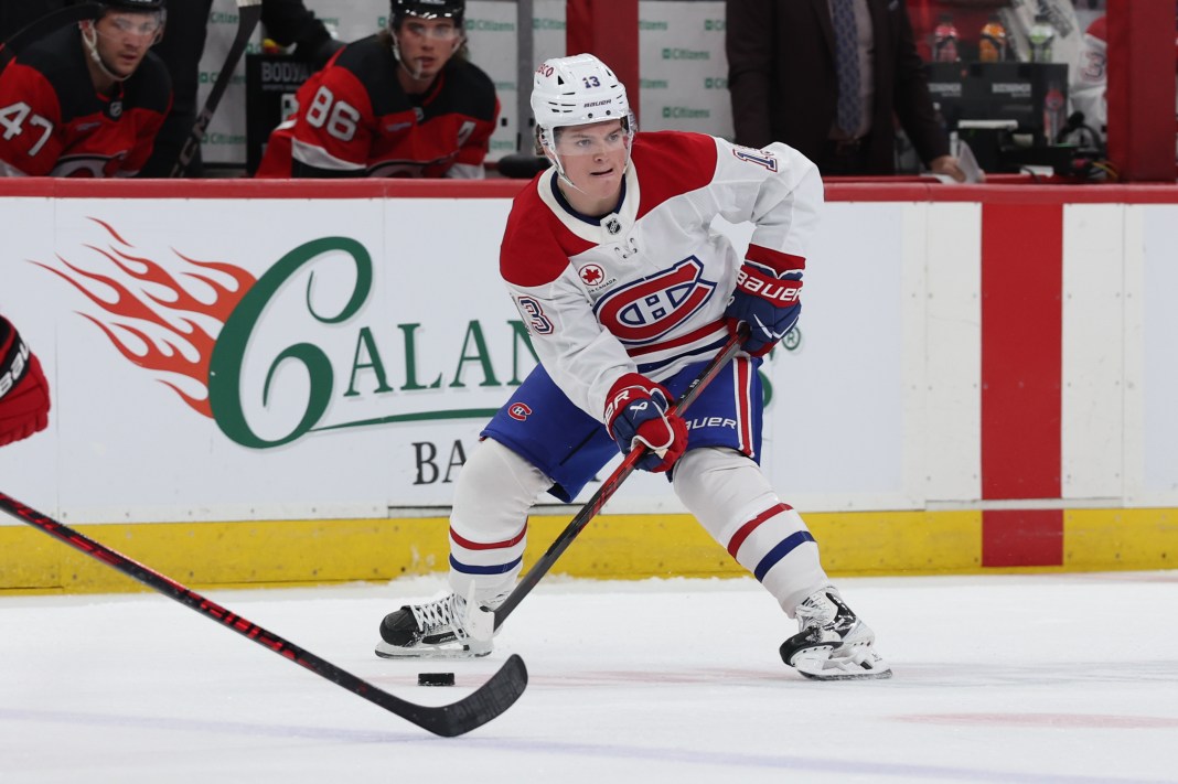Cole Caufield Montréal Canadiens right wing