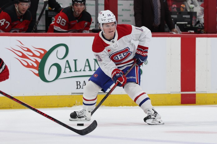 Cole Caufield Montréal Canadiens right wing