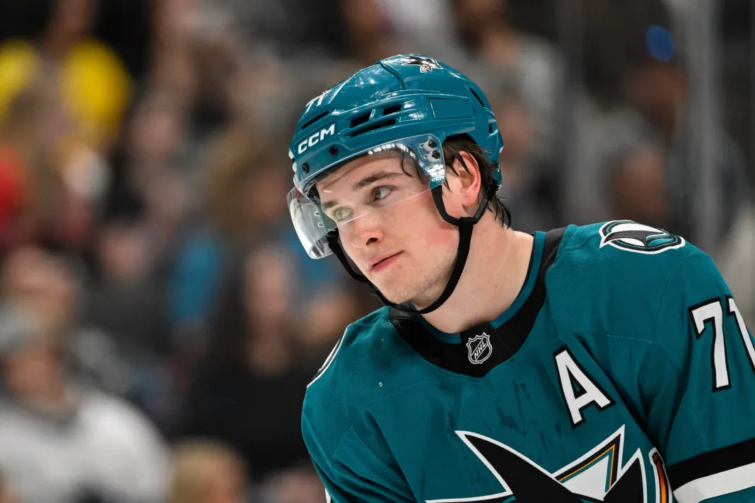 NHL: Nashville Predators at San Jose Sharks Macklin Celebrini, San Jose Sharks, NHL