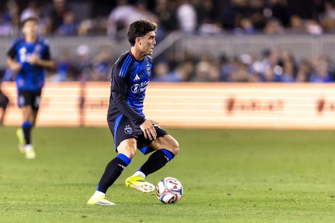 MLS: San Diego FC at San Jose Earthquakes Niko Tsakiris, San Jose Earthquakes, MLS