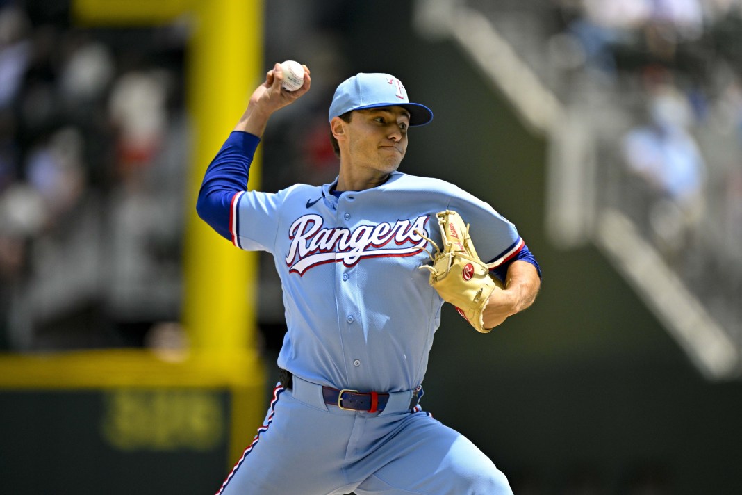 Jack Leiter, Texas Rangers, MLB
