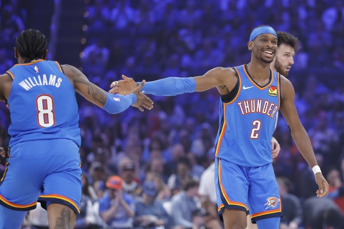 Thunder stars Shai Gilgeous-Alexander and Jalen Williams