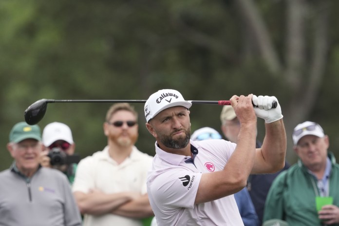 Jon Rahm at Masters