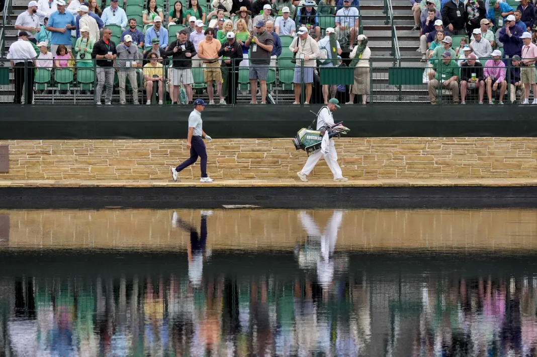 PGA: Masters Tournament - Practice Round Bryson DeChambeau