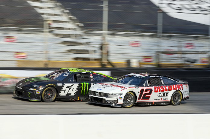 Ty Gibbs and Ryan Blaney NASCAR drivers