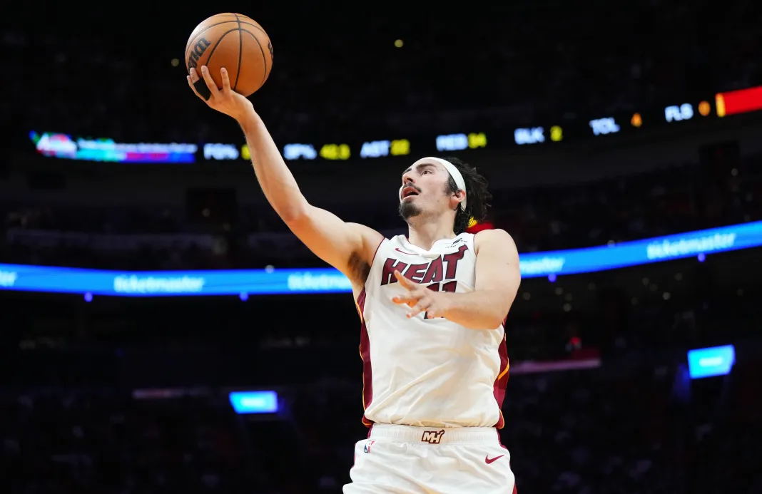 NBA: Atlanta Hawks at Miami Heat Jaime Jaquez Jr. Miami Heat forward