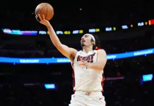 Steve Makinen’s NBA Betting Trends and Best Bets for Tuesday, Wednesday Play-In Games Jaime Jaquez Jr. Miami Heat forward
