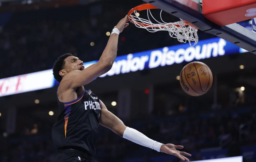 NBA: Phoenix Suns at Oklahoma City Thunder Phoenix Suns forward Ryan Dunn