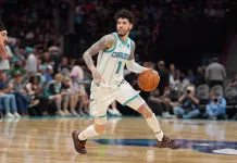 Magic vs. Hornets Picks: NBA Play-In Tournament Eastern Conference No. 8 vs. No. 9 preview and predictions Hornets star LaMelo Ball looks to make a play against the Heat during the 2025-26 NBA season.