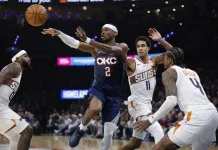 Steve Makinen’s NBA Betting Trends and Best Bets for Saturday, April 25 and Sunday, April 26 Shai-Gilgious Alexander, Oklahoma City Thunder, NBA
