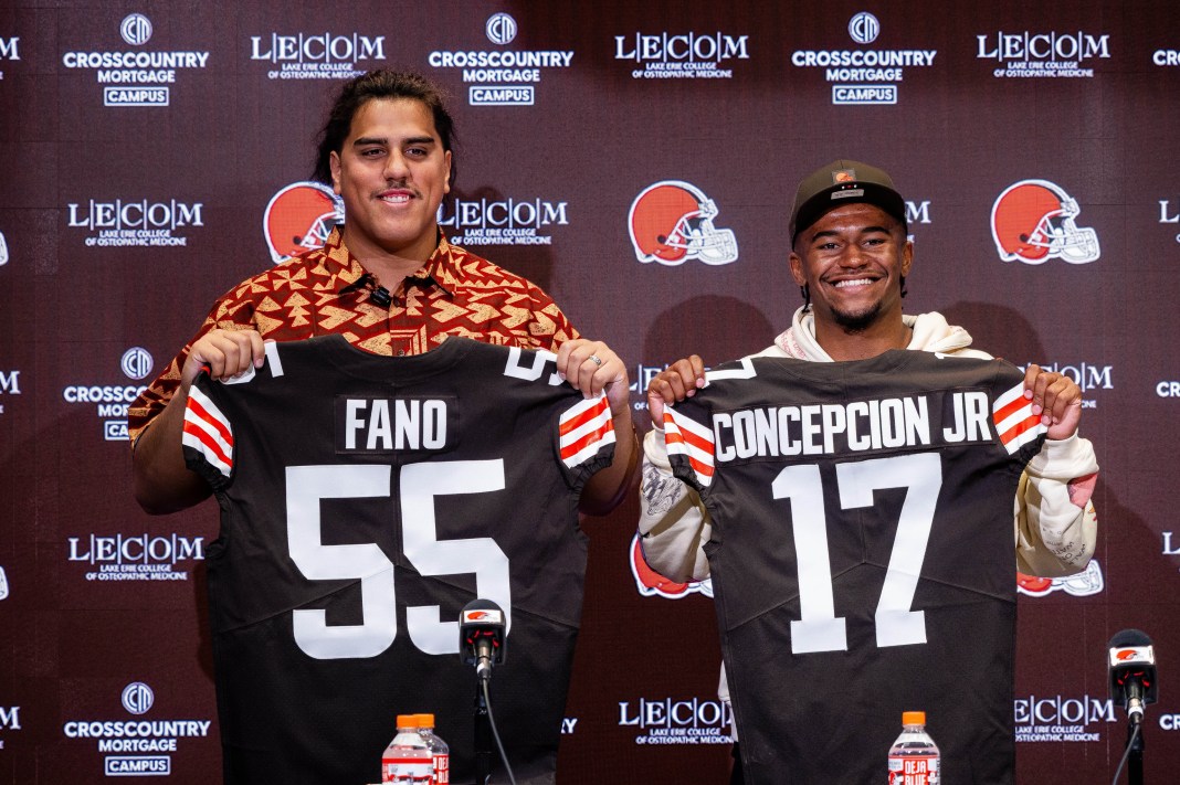 Spencer Fano, KC Concepcion, Cleveland Browns