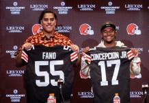 2026 NFL Draft Winners from Matt Youmans Spencer Fano, KC Concepcion, Cleveland Browns