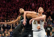 2025-26 NBA Playoffs Predictions Today: Best Bets and Player Props – April 27 Timberwolves center Rudy Gobert and Nuggets star Nikola Jokic fight for the ball in the 2025-26 NBA Playoffs.
