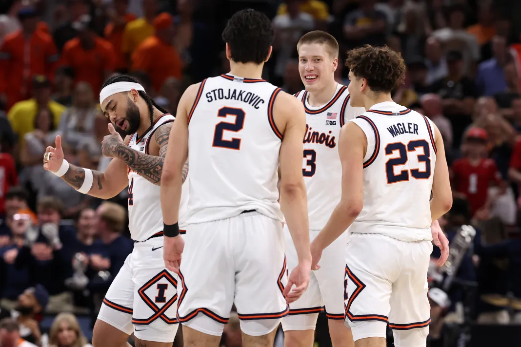 NCAA Basketball: NCAA Tournament Elite Eight-South Regional-Iowa at Illinois
