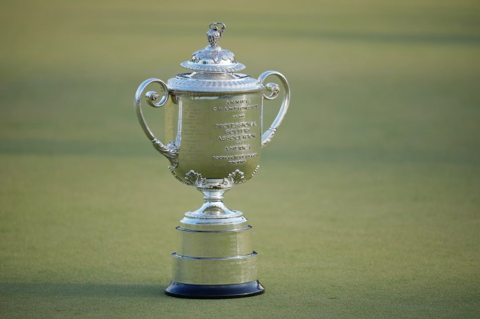 pga championship final round wanamaker trophy