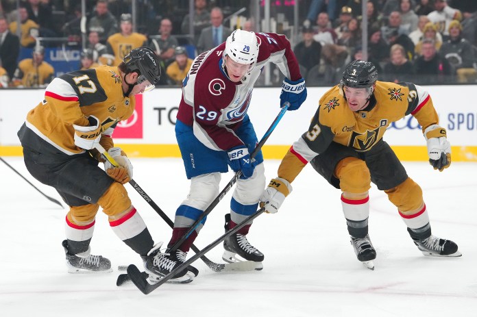 Nathan MacKinnon Colorado Avalanche center