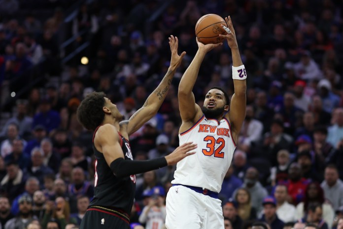 Karl Anthony Towns, New York Knicks, Philadelphia 76ers