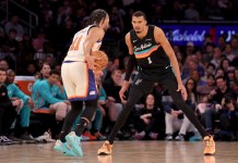 2025-26 NBA Finals: New York Knicks vs. San Antonio Spurs series preview, picks, and predictions Knicks star Jalen Brunson looks to score against Spurs star Victor Wembanyama in the 2025-26 NBA season.