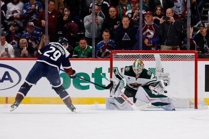 Nathan MacKinnon, Colorado Avalanche, Minnesota Wild