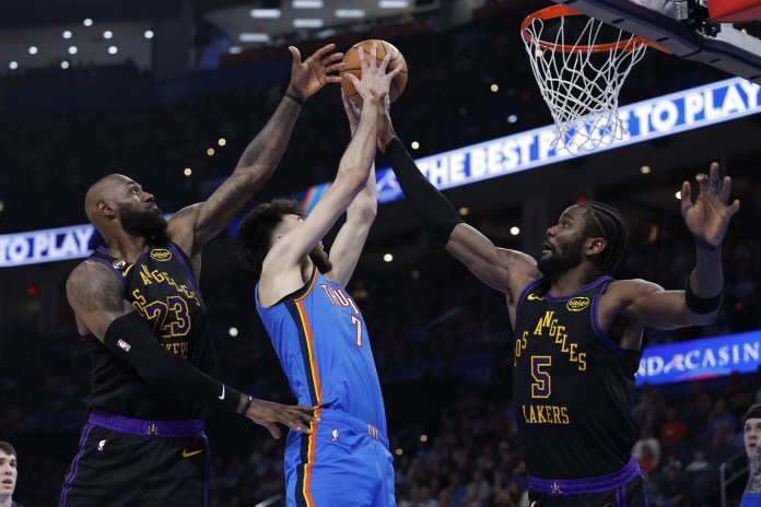 Oklahoma City Thunder, Los Angeles Lakers, NBA