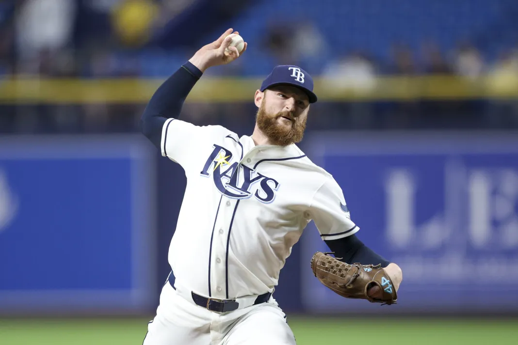 MLB: Toronto Blue Jays at Tampa Bay Rays Bryan Baker, Tampa Bay Rays, MLB