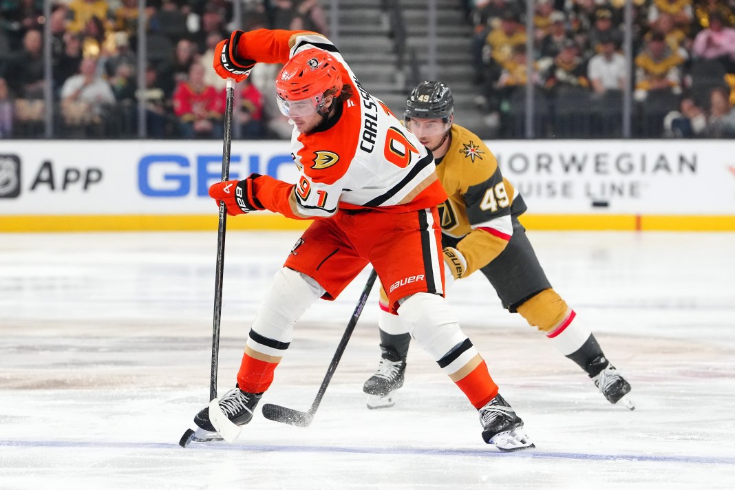 Leo Carlsson, Anaheim Ducks, Vegas Golden Knights
