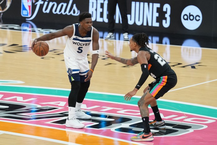 Anthony Edwards, Minnesota Timberwolves, San Antonio Spurs