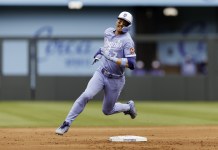 Best MLB Player Props Today (May 14, 2026): Picks & Predictions Royals star Bobby Witt Jr. runs the bases against the Tigers during the 2026 MLB season.