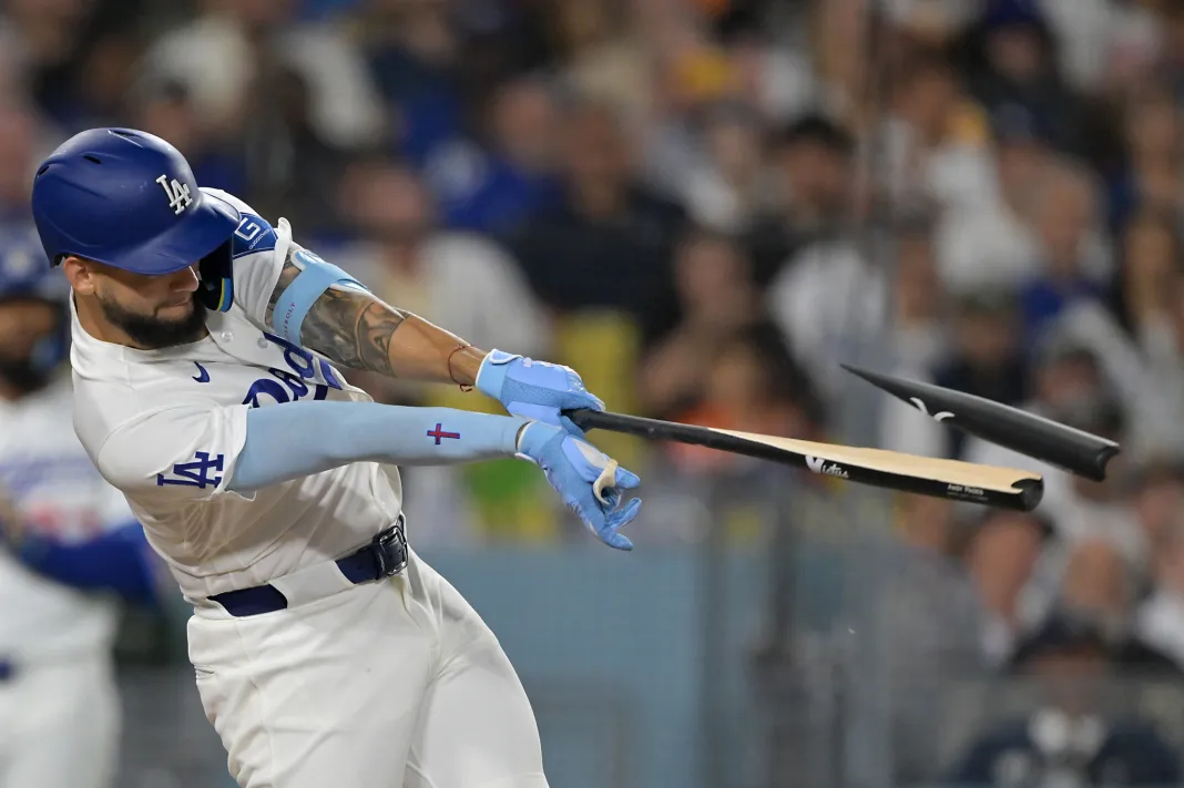 MLB: San Francisco Giants at Los Angeles Dodgers Andy Pages, Los Angeles Dodgers, MLB