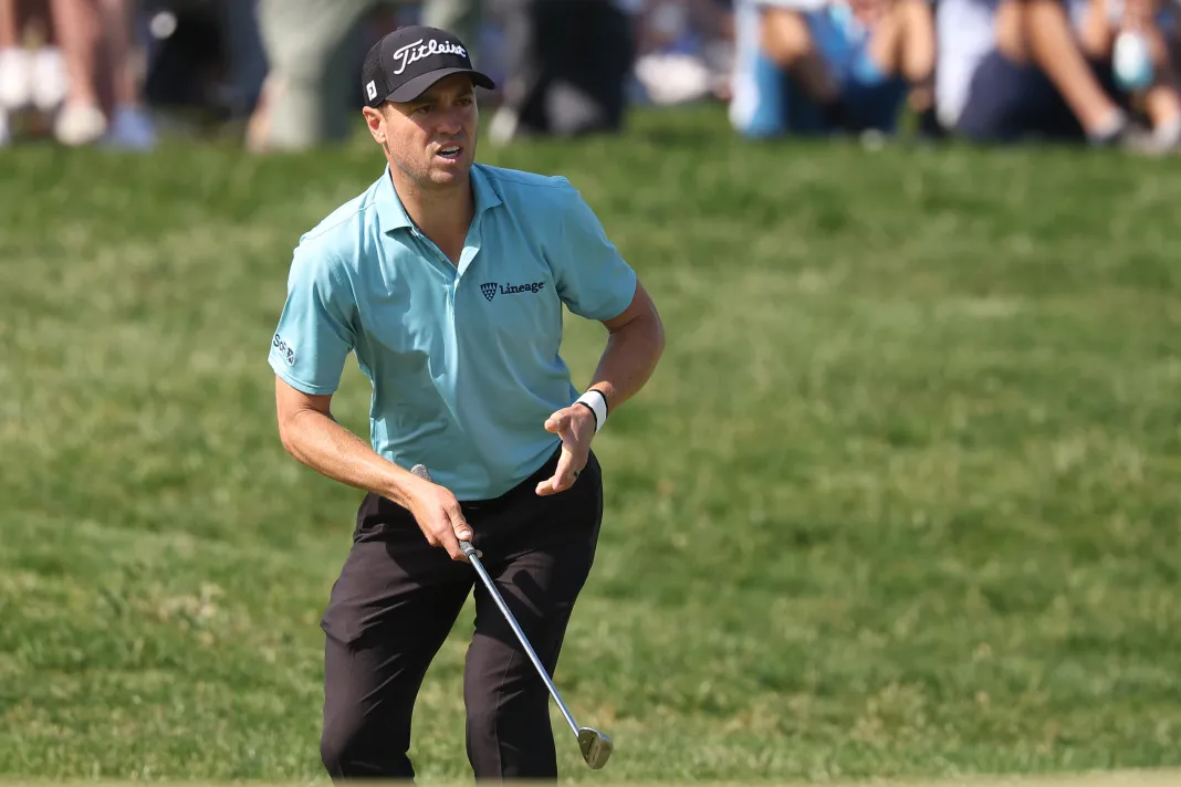 PGA: PGA Championship - Third Round Justin Thomas PGA Tour golfer