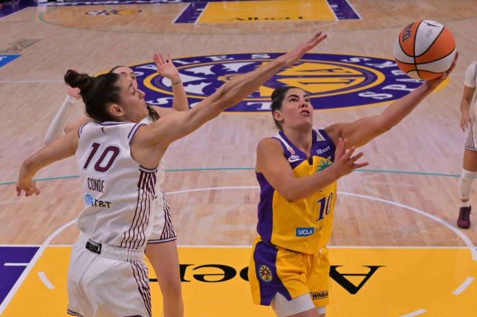 Kelsey Plum, LA Sparks, WNBA