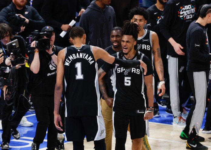 Spurs celebrate